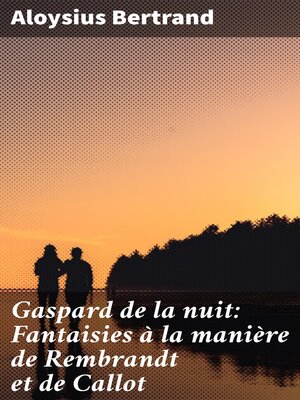 cover image of Gaspard de la nuit